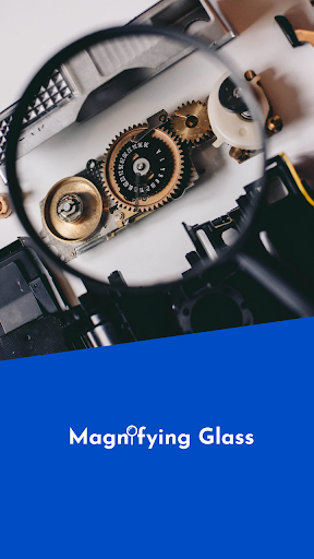 Android application Magnifier + Flash: Super Zoom screenshort