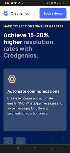 Credgenics Screenshot 4 - AppWisp.com