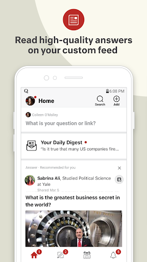 Quora u2014 Ask Questions, Get Answers  APK screenshots 1