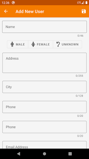 Android application Rose Accounts Manager screenshort