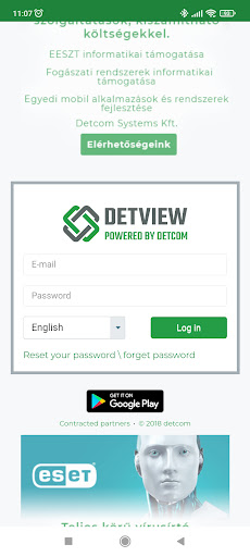 Android application DetView screenshort