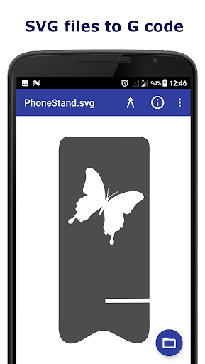 Android application G-code Generator screenshort