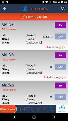 Aptekarz Baza Leków Screen 2