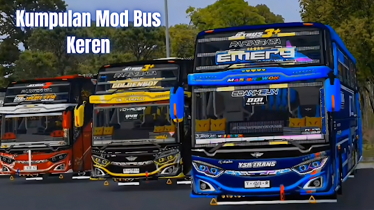 Kumpulan Mod Bus Keren Bussid