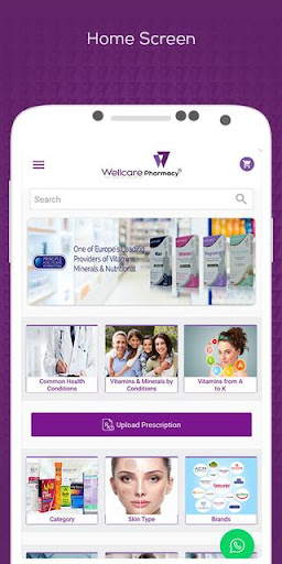 Android application Wellcare Pharmacy screenshort