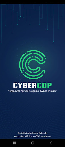 Android application CyberCOP screenshort