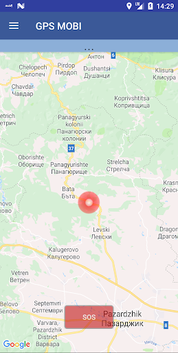 Android application GPS Mobi screenshort