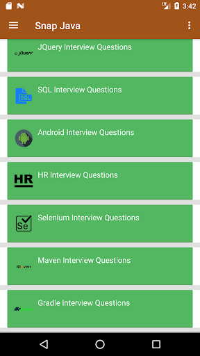Snap Java (Java Interview ques Screen 2