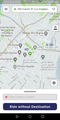 Android application HiTaxi-User screenshort