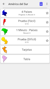 Captura 6 Mapas de los países del mundo android