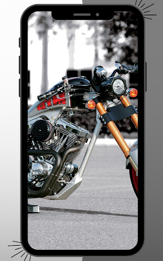 Chopper Motorcycle Wallpapers Screen 2