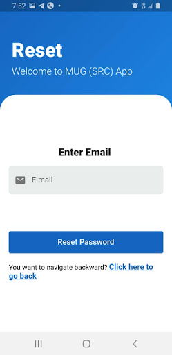Android application MUG App screenshort