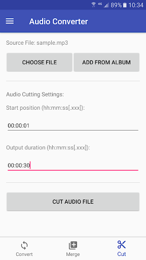 Audio Converter Screenshot 3 - AppWisp.com
