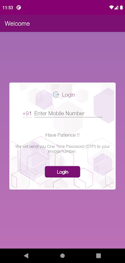 Android application Tenon Work Tracker screenshort