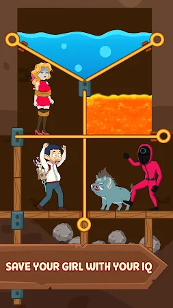 Game screenshot Pull Pin Puzzle: Rescue Girl hack