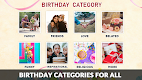 screenshot of Birthday Cards & Messages Wish