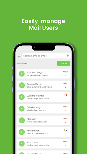 Nexbro Admin Screen 2
