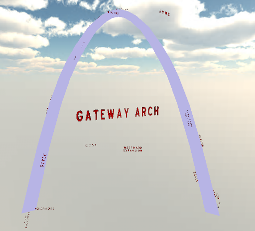 Android application Gateway Arch VR screenshort