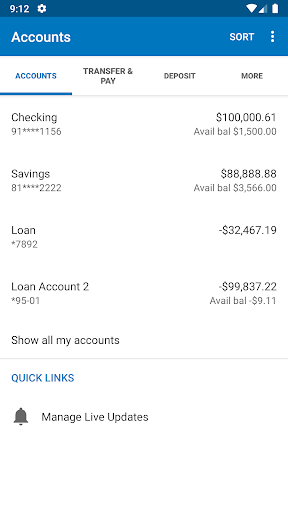 First Federal Bank of Ohio Screen 3
