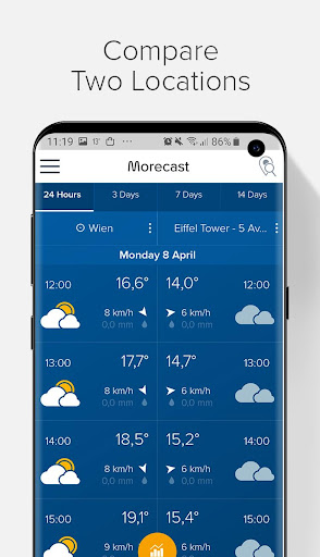 Weather & Radar - Morecast - Weather - apps