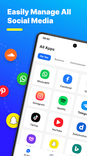 Messenger App - All Social App screenshot 5