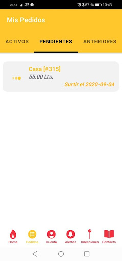 Hidrogas de Agua Prieta App Screen 2