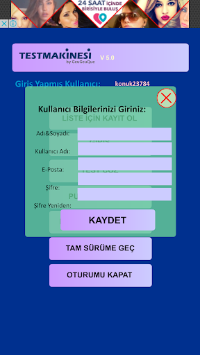 App screenshot