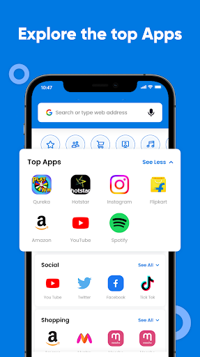 Screenshot of Foxta - VPN Private Browser