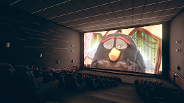 screenshot of CINEVR, Virtual Movie Theater