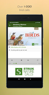 Struik Nature Call App: Scan book, play calls