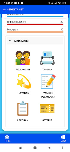 SEMESTA NET Screen 3