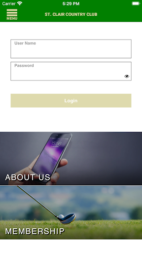 Android application St. Clair Country Club 1911 screenshort