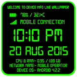device info live wallpaper icon
