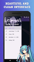 screenshot of Radio Vocaloid Music