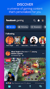 Facebook Gaming: Watch, Play, and Connect Screenshot