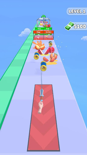 Slice and Juicing Run Screen 2