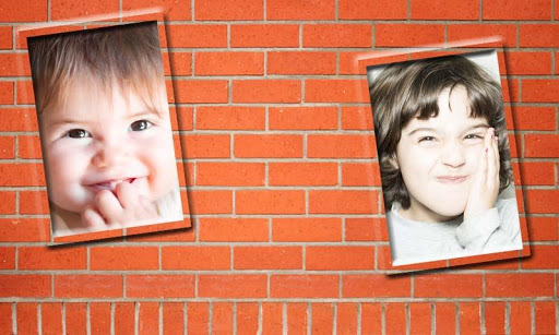 Wall Dual Photo Frames