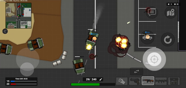 BattleDudes.io - 2D Battle Shooter 1.0.1 screenshots 4