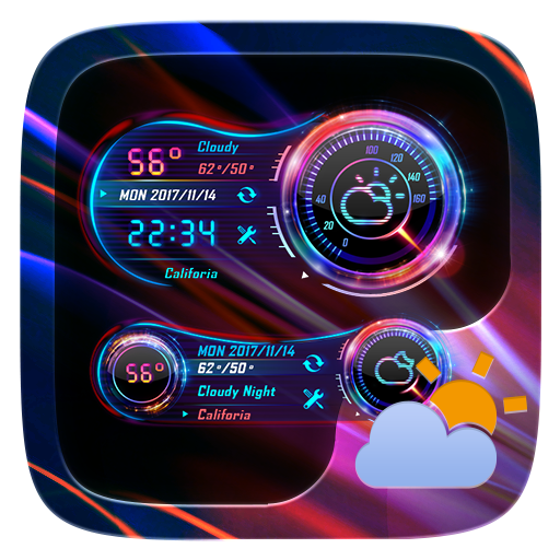 Speed Meter GO Weather Widget