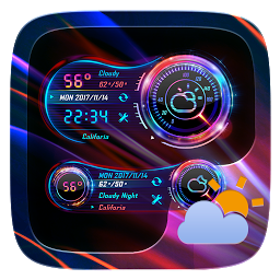 Icon image Speed Meter GO Weather Widget 