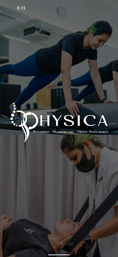 Android application B-Physica screenshort