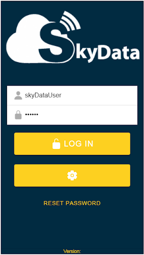 Android application SkyData screenshort