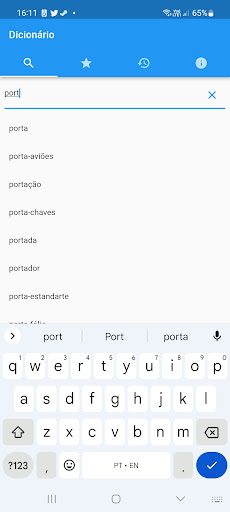 Dicionário Portátil Screen 3