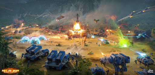 Art Of War 3: RTS Chiến thuật Mod Unlocked All v4.6.21