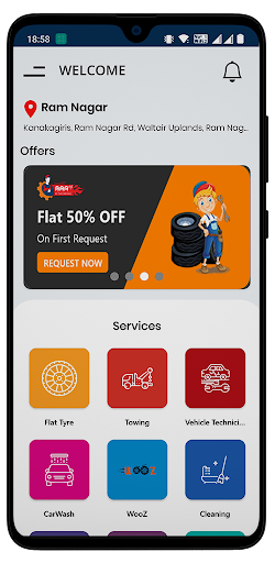 Android application AAA DUTY screenshort