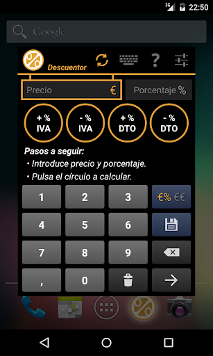 Vista previa de la aplicación