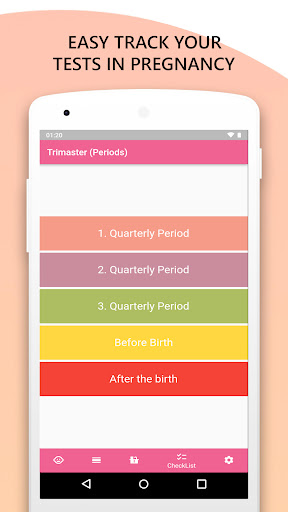Pregnancy Tracking Screen 3