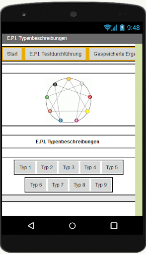 Enneagramm Test EPI (deutsch) Screen 3