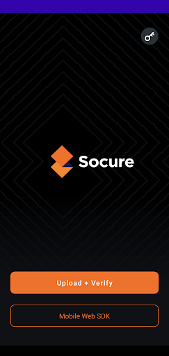 Android application Socure DocV Sales screenshort