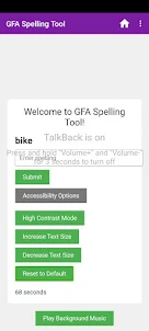 GFA Spelling Tool